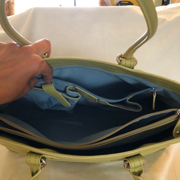 COLE HAAN LEATHER SHOULDER HANDBAG - Picture 5 of 5